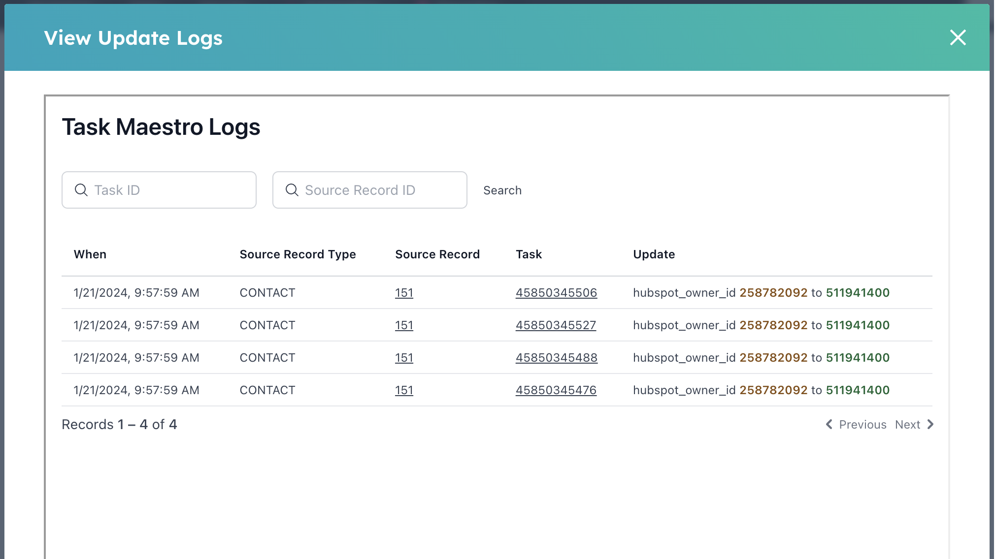 Transparent Operations: Output Fields For Visibility